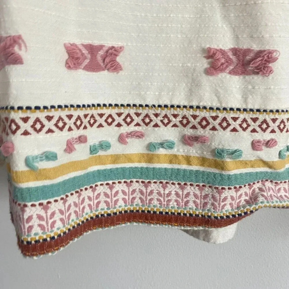 Lou & Grey Embroidered Boho Peasant Top - Picture 4 of 15